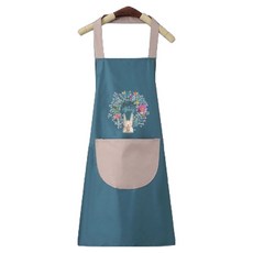 更漂亮的可愛圍裙, 藍色兔子