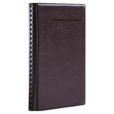 All Is You 包款名片包 名片冊 180格, 棕色, 3層