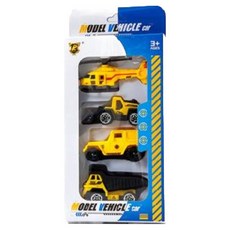 키저스 고고 미니카 4종 세트, 중장비, 1세트