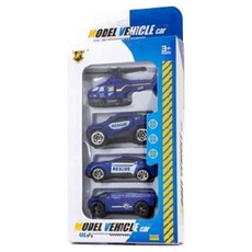 키저스 고고 미니카 4종 세트, 경찰차, 1세트