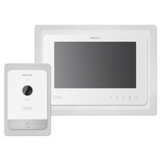 NaVIeN 影像對講機 類比式對講機 全套組 NVP-1032, NVP-1032(白色)