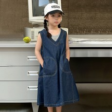 LITTLE RABBIT 女童 C Urban 親子裝連身裙