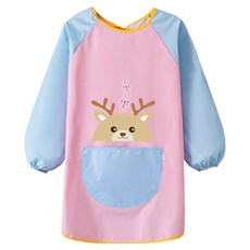 KIZTREE 兒童美術畫畫衣 文化中心體驗學習 防水圍裙 WQ-007