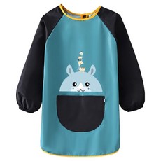 키즈트리 아동용 미술가운 문화센터 체험학습 방수 앞치마 WQ-007