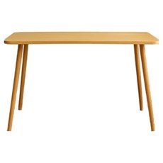 가구느낌 랜테이블 심플 1인용 간이 책상, 네추럴