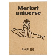 마켓유니버스 액막이명태 차량용 디퓨저 리필용, 화이트린넨, 1개