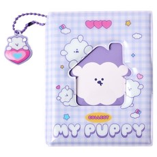 모던하우스 버터샵 마이큐티 PVC 포토카드 콜렉트북, 멍솜이, 40매