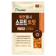 듀먼 강아지 헬시 소프트 트릿 눈가반짝, 연어, 100g, 1개