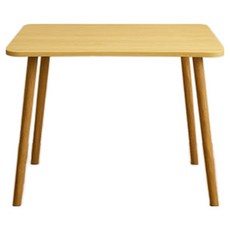 가구느낌 랜테이블 심플 1인용 간이 책상, 네추럴