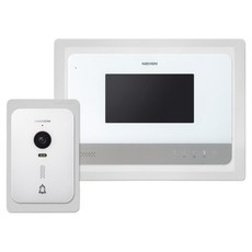NaVIeN 影像電話類比對講機全配組 SAP-310, SAP-310(白色)