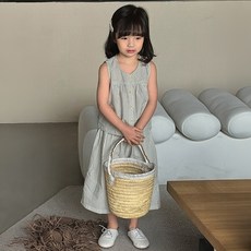 女童 C 舒適 Karen 親子裝兩件式套裝