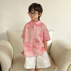 兒童 C Rosy Day 親子裝襯衫