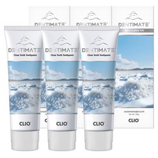 CLIO DENTIMATE Clean Teeth 牙膏, 3個, 120g