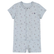 absorba Pring 幼兒短袖貼身內衣上下套組