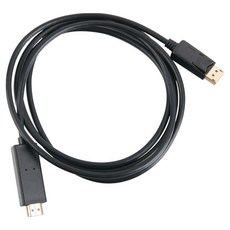 Coms DisplayPort 轉 HDMI 轉換線 2m 1.2 4K 30Hz, 1個, DM458