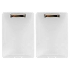 GNY A4文件收納板夾盒, 2個, 透明