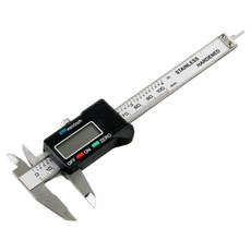 Coms 數位游標卡尺 LCD螢幕 迷你型 0~100mm 測量 BU016, 1個