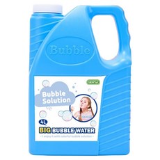 Jentoy 大容量泡泡補充液 4L, 1個, 隨機出貨