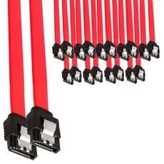 Anyport 麵條型 SATA 3.0 直式傳輸線, 10個, 0.2m