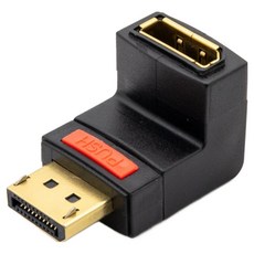 Coms 賣場 DisplayPort 延長轉接頭 向上彎折 彎折, 1個, BT705