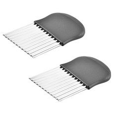 YOL 304 크링클커터, 실버, 2개