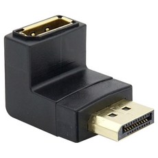 Coms Mart DisplayPort 延長轉接頭 向下彎折 彎折, 1個, BT706