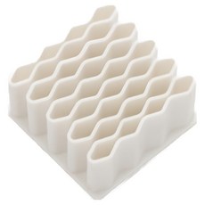 日常精選 桌面整理器 文具收納整理架, 白色, 1個