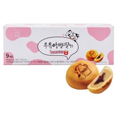 HWA KWA BANG 牛奶安格斯麵包草莓 9入, 315克, 1個