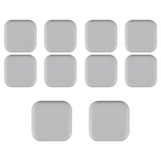 I'CLE Void門把保護墊 方形, 灰色, 10個
