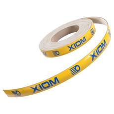 XIOM LOGO 側邊保護膠帶, 黃色, 1個