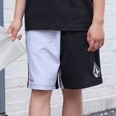 볼컴 아동용 통기성 컬러블럭 하프 팬츠 VJCCSPE25090