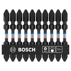 BOSCH 博世 PRO 扭力起子頭 PH2 6.35 x 65 mm 2608522405, 10個