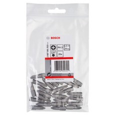 BOSCH 博世 Ph2單頭 25mm 25件組 2607001513, 1個