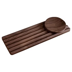 난리시스터즈 회의실 펜홀더 펜 트레이, 다크브라운, 1개