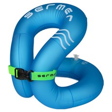 River Fox 兒童用頸頸熊戲水頸圈泳圈 50kg, 1個, 藍色