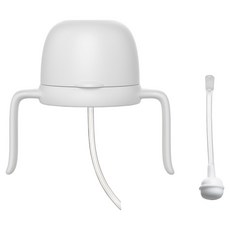 JOONIE PPSU 吸管杯 第2代 杯頭組, 1個, 杯蓋(白色) + 手柄 + 一般吸管 + 重力球吸管