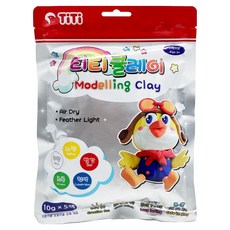 티티 경인 알루미늄 파우치 5색 티티클레이, 혼합색상, 1개