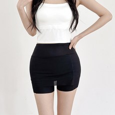 문릿 구멍송송 신축성좋고 편안한 Y존 커버 속치마 대신 속바지 2p 세트
