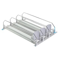 제이퀸스 냉장고 음료 자동 정렬 트레이 3단, 화이트, 1개