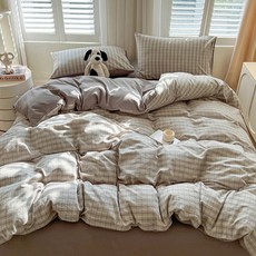 Damadama Honey Waffle格紋寢具組