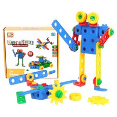 ariati 甜蜜機器人積木 82件, 1個, 混合顏色