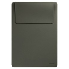 Morac Mars 皮革筆電包, 1個, 卡其色