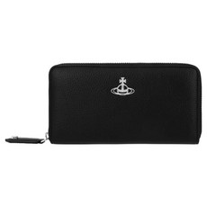 Vivienne Westwood Biogreen Grain拉鍊環繞長夾