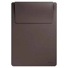 Morac Mars 皮革筆電包, 1個, 棕色