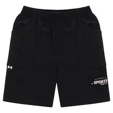 JCB 青少年四分彈性梭織口袋褲 S363