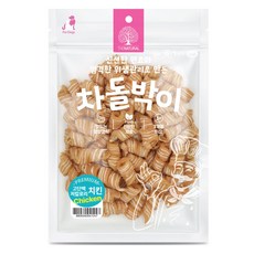 더내추럴 강아지 차돌박이 스테이크 간식, 치킨, 500g, 1개 치킨, 500g, 1개