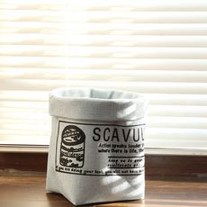 Taminayo 簡潔花盆籃, 1個, 天藍色