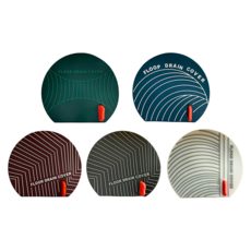 i LIFE 防臭防蟲矽膠地漏蓋墊5件組 浴室防滑墊 地漏防臭神器, 16 x 16 x 1cm, 5色