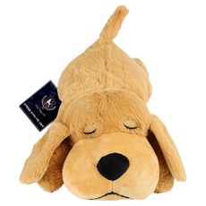 DING DONG PET 寵物心跳聲狗狗安撫娃娃, 1個, 米色