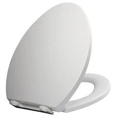 Hennessy&Hinchcliffe 緩降馬桶蓋 V型 TS-VL, 461 x 363 x 59mm, 純白色, 1個